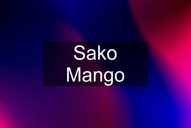 Sako Mango