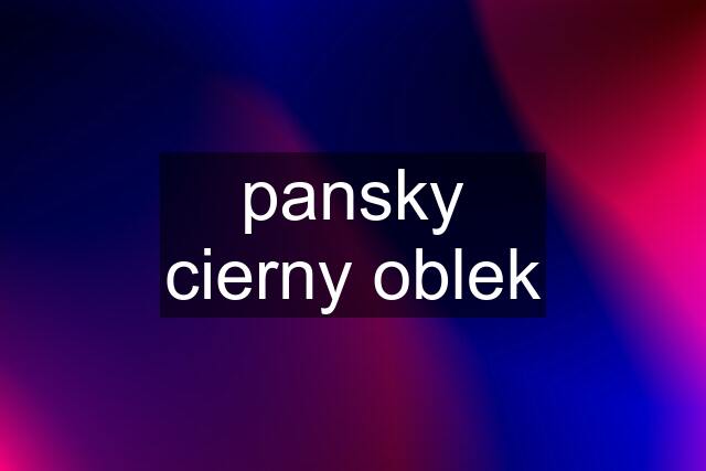 pansky cierny oblek