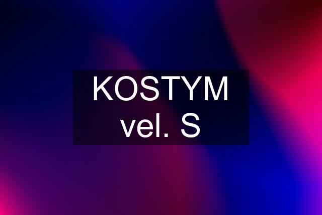 KOSTYM vel. S