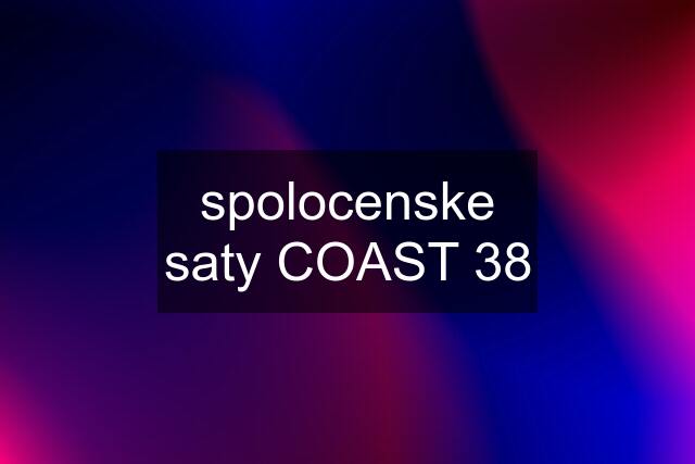 spolocenske saty COAST 38