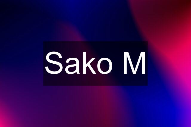 Sako M