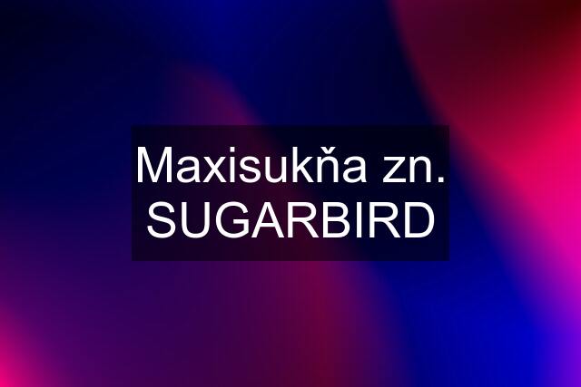 Maxisukňa zn. SUGARBIRD