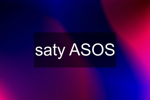 saty ASOS