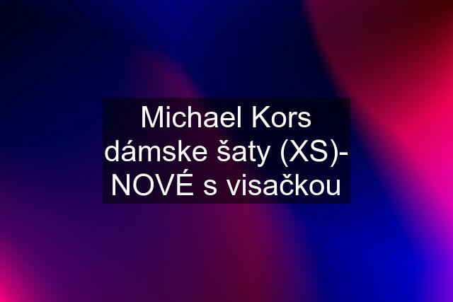 Michael Kors dámske šaty (XS)- NOVÉ s visačkou