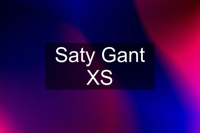 Saty Gant XS