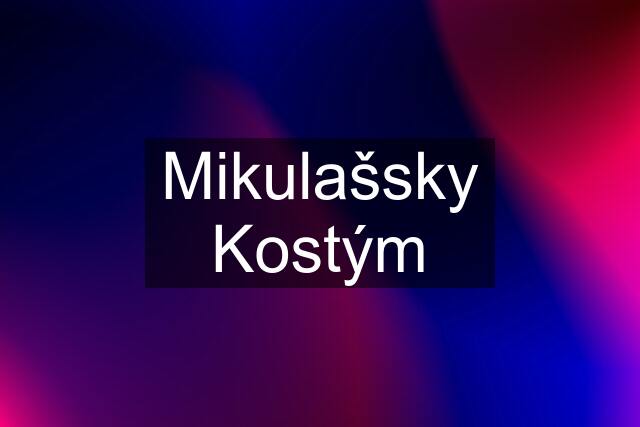 Mikulašsky Kostým