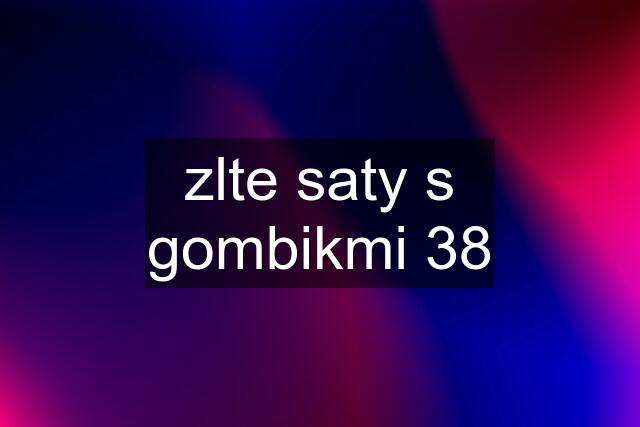 zlte saty s gombikmi 38