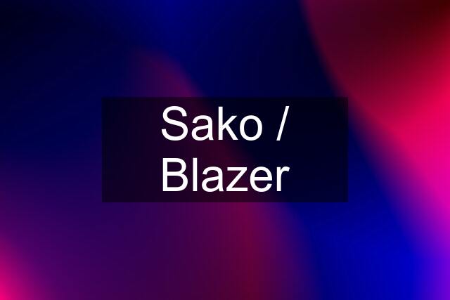 Sako / Blazer