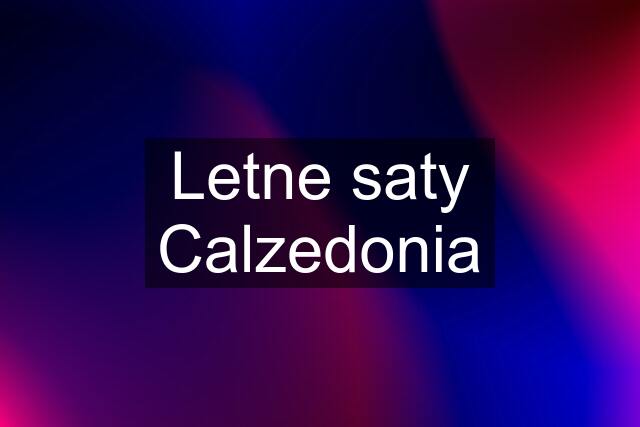 Letne saty Calzedonia