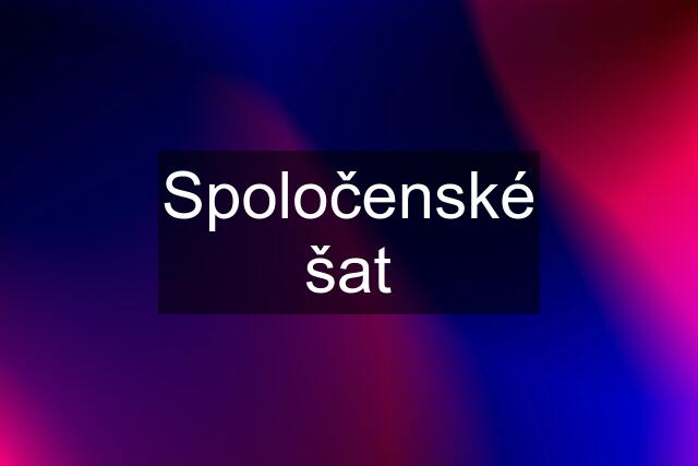 Spoločenské šat