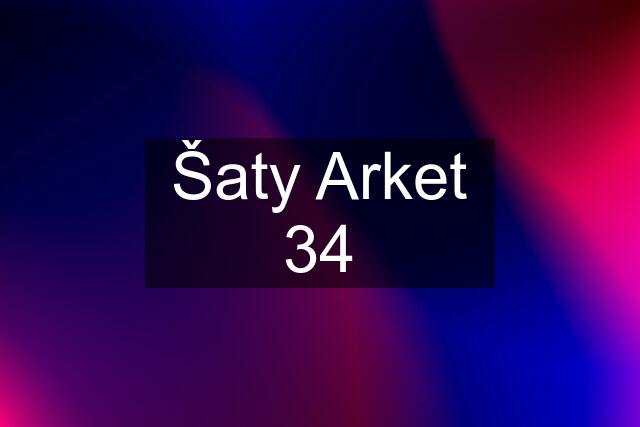 Šaty Arket 34