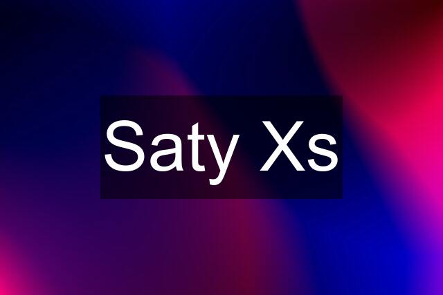 Saty Xs