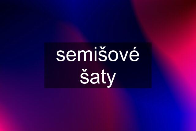 semišové šaty