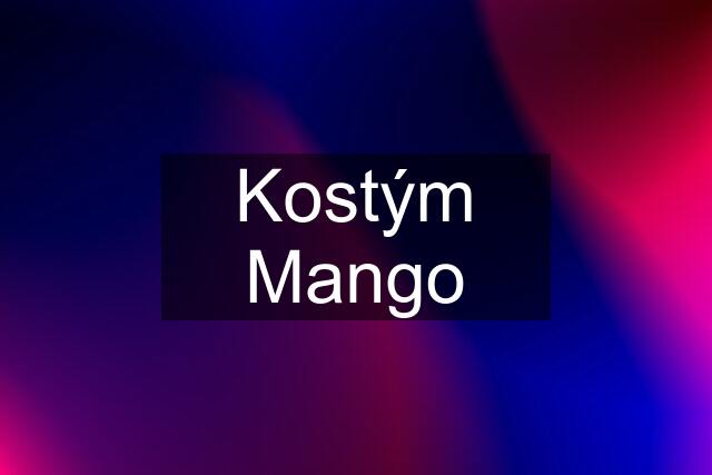 Kostým Mango