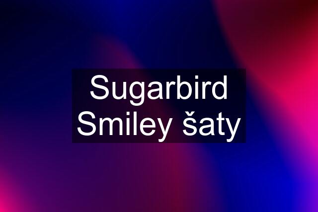 Sugarbird Smiley šaty