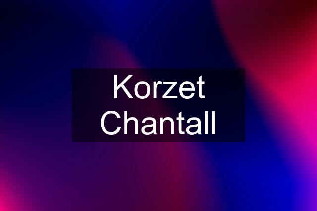 Korzet Chantall