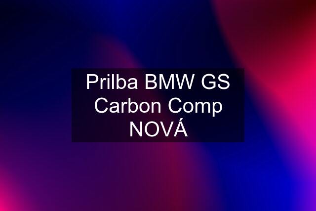 Prilba BMW GS Carbon Comp NOVÁ