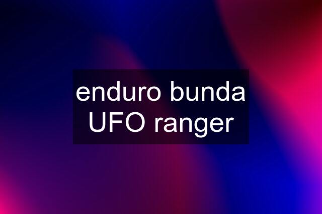 enduro bunda UFO ranger