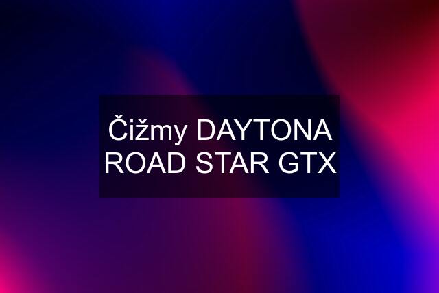 Čižmy DAYTONA ROAD STAR GTX