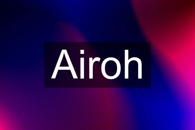 Airoh