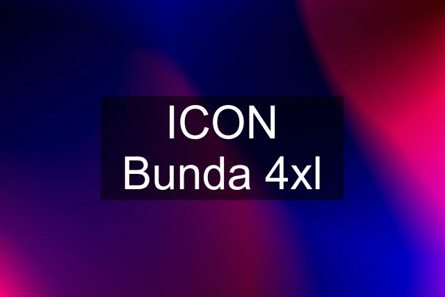 ICON Bunda 4xl