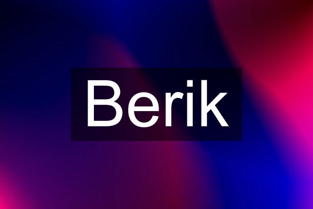 Berik