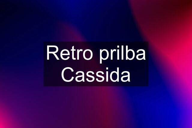 Retro prilba Cassida