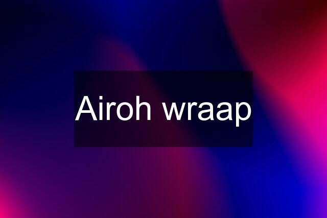 Airoh wraap