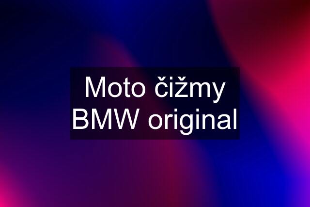 Moto čižmy BMW original