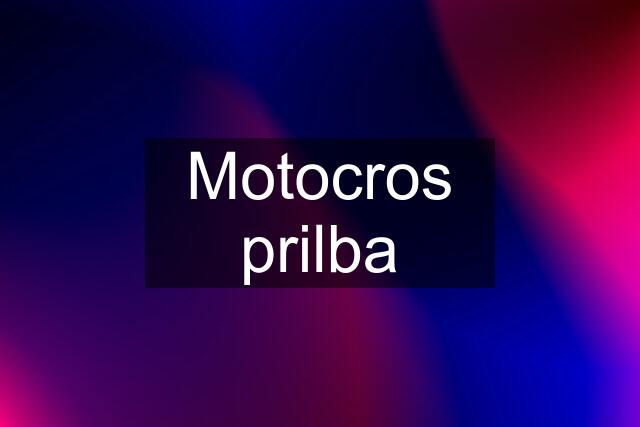 Motocros prilba