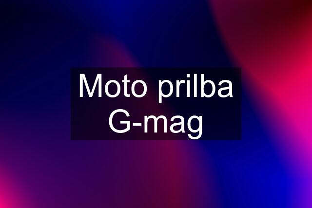 Moto prilba G-mag