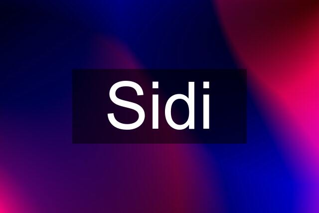 Sidi