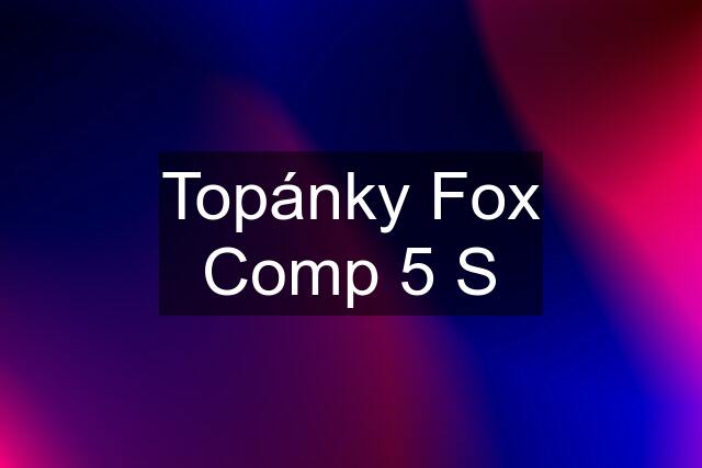 Topánky Fox Comp 5 S