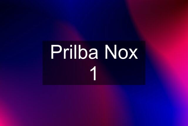 Prilba Nox 1