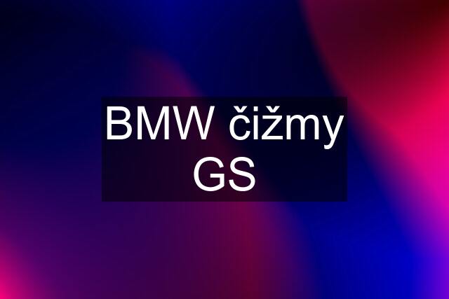 BMW čižmy GS