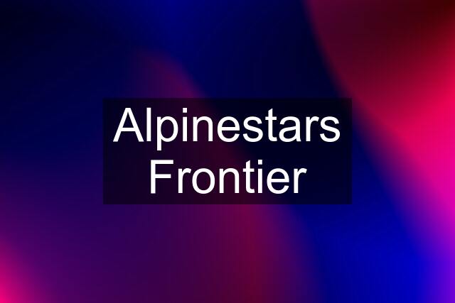 Alpinestars Frontier