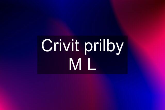 Crivit prilby M L