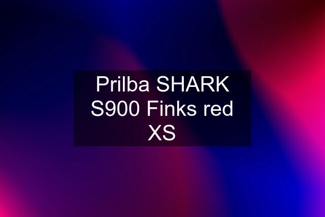 Prilba SHARK S900 Finks red XS