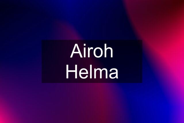 Airoh Helma