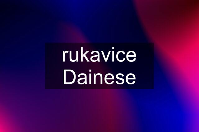 rukavice Dainese