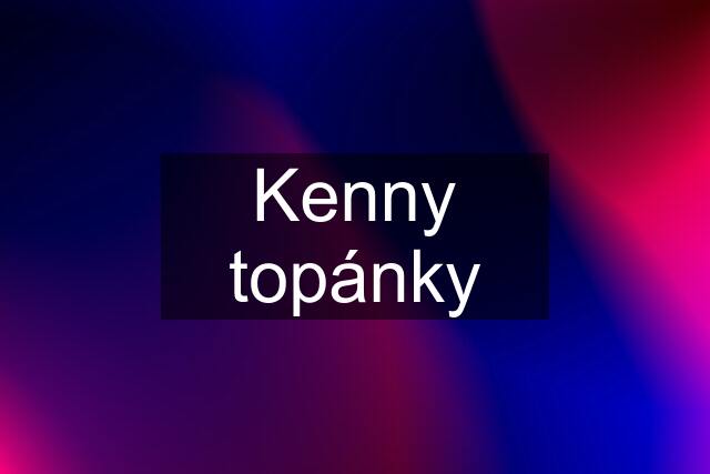 Kenny topánky