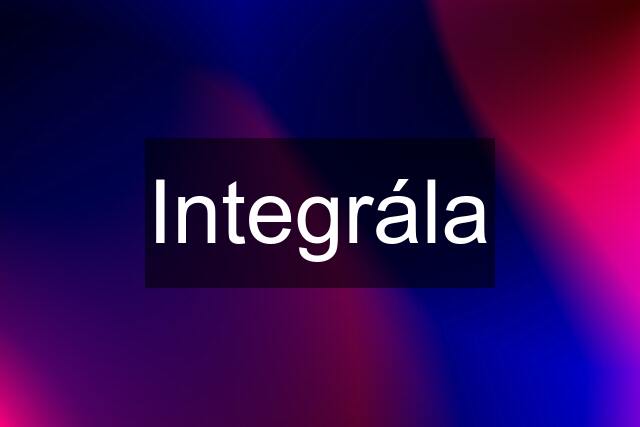 Integrála