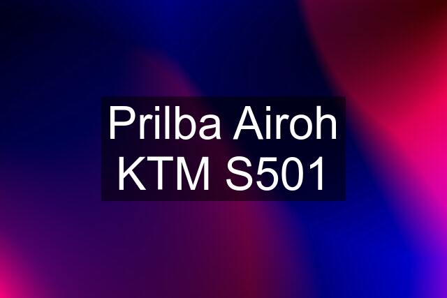 Prilba Airoh KTM S501