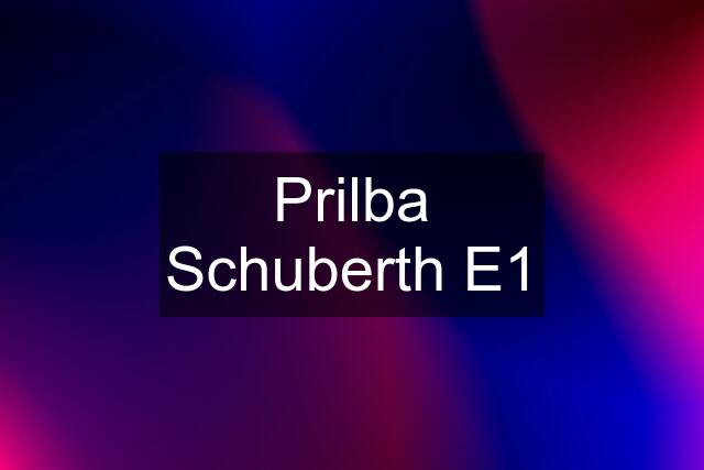 Prilba Schuberth E1
