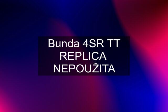 Bunda 4SR TT REPLICA  NEPOUŽITA