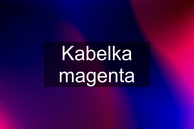 Kabelka magenta