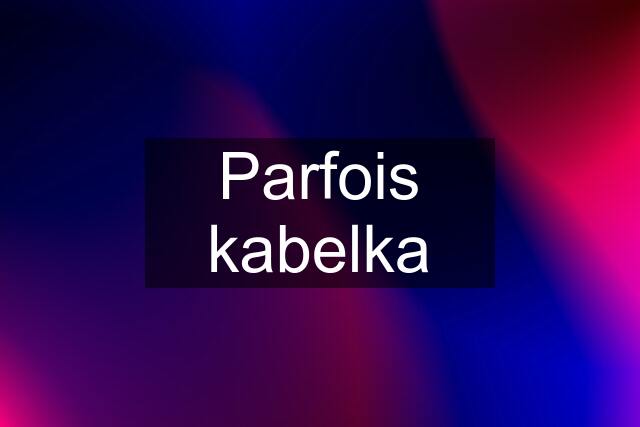 Parfois kabelka