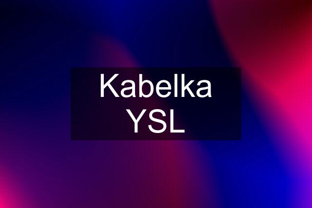 Kabelka YSL