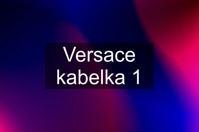 Versace kabelka 1