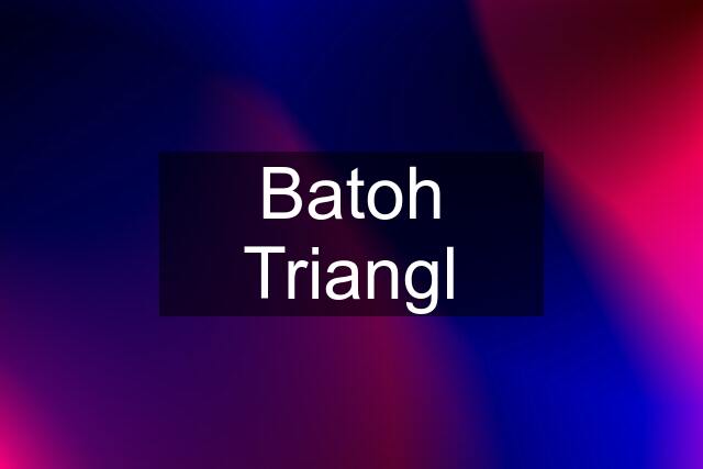 Batoh Triangl